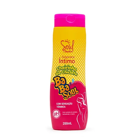 Sabonete Íntimo Babasoul Tutti Frutti 200ml Soul
