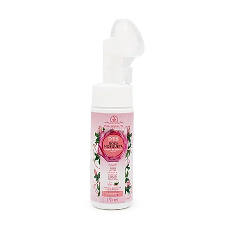 Sabonete Mousse Rosa Mosqueta Phallebeauty 150ml