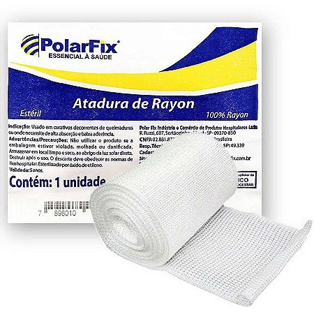 ATADURA DE RAYON 7,5CMX5M - POLAR FIX