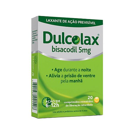 DULCOLAX 5MG C/20DRG (BISACODIL) - SANOFI