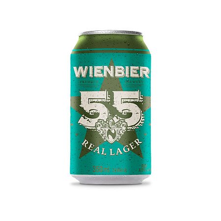 Cerveja Wienbier 55 Real Lager 350ml