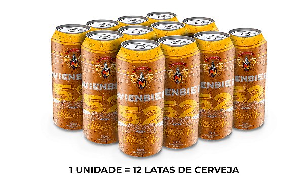 Cerveja Wienbier 52 Bitter Ale 710ml - 12 unidades