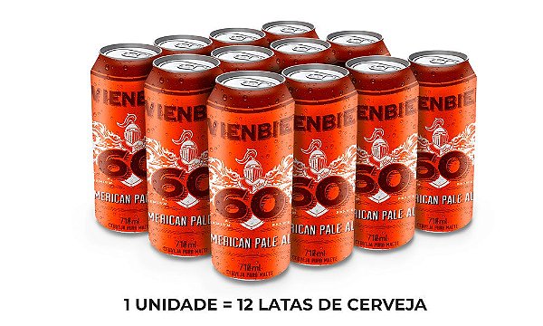 Cerveja Wienbier 60 APA - American Pale Ale 710ml - 12 unidades