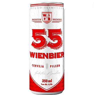 Cerveja Wienbier 55 Pilsen 350ml - Edição Ilimitada