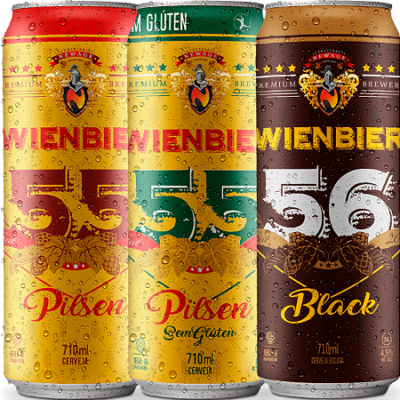 Kit Cervejas Leves 710ml