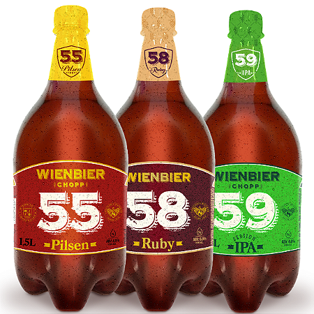Kit degustação de chopps Wienbier