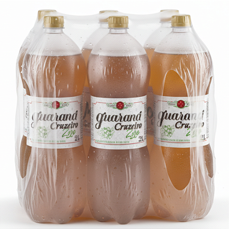 Guaraná Cruzeiro zero 2 Litros - 6 unidades