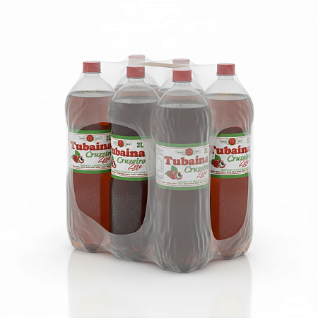 Tubaína Cruzeiro zero 2 Litros - 6 unidades