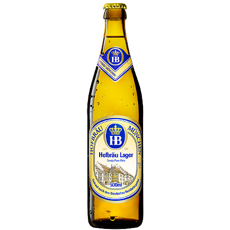 Cerveja HB Hofbrau München Original Lager 500ml