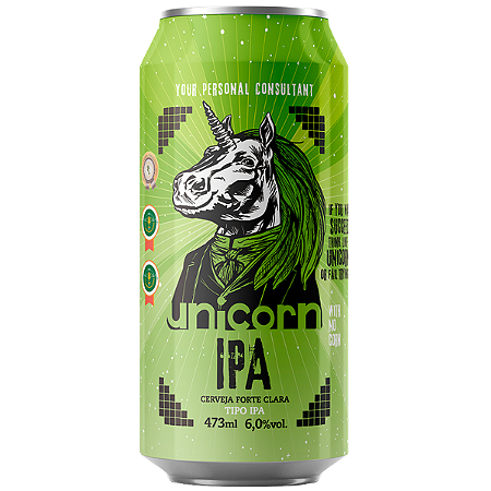 Cerveja Unicorn Ipa 473ml