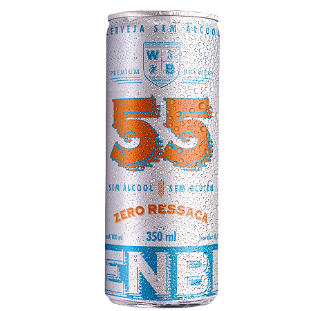 Cerveja Wienbier Zero ressaca sem álcool 350ml