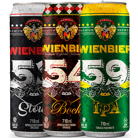 Kit Cervejas Potentes 710ml