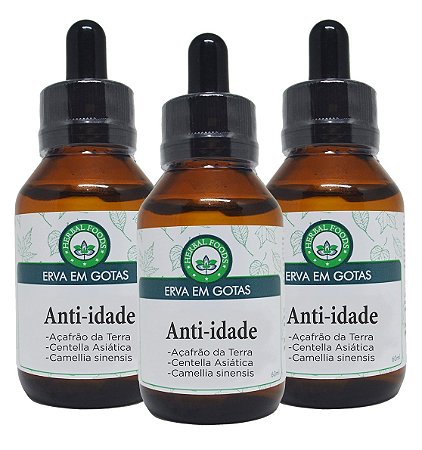 3 Extratos Compostos Anti-idade - 60ml