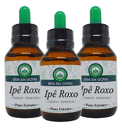 3 Extratos de Ipê Roxo - 60ml