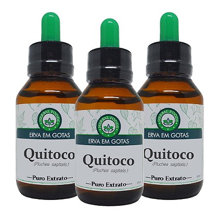 3 Extratos de Quitoco - 6oml
