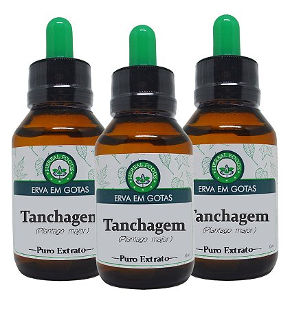 3 Extratos de Tanchagem - 60ml