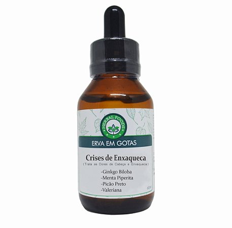 Crises de Enxaqueca - Extrato 60ml