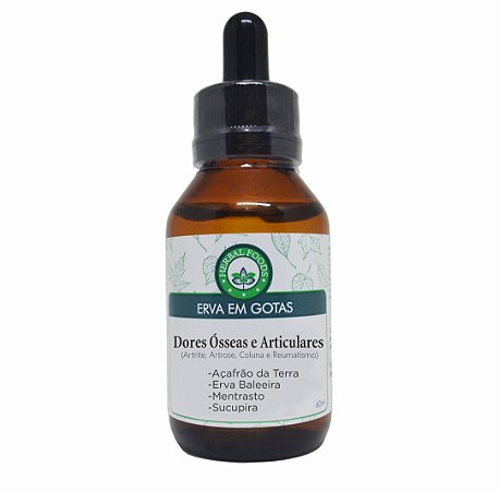 Dores Ósseas e Articulares - Extrato 60ml