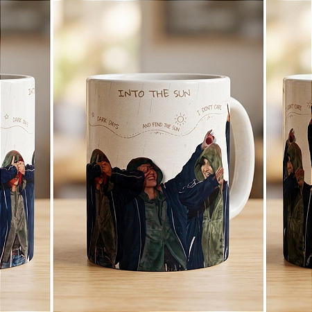 Caneca Into The Sun BTS