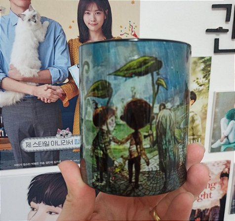 Caneca I'ts okay chuva