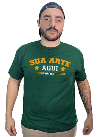 camiseta 100 algodão personalizada