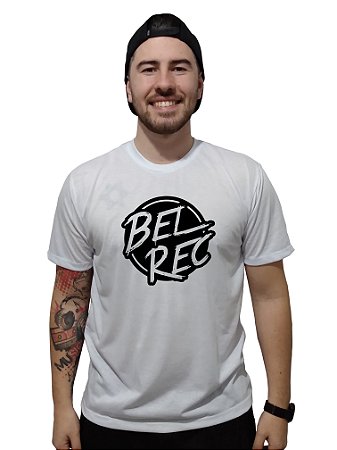 camiseta 100 poliester branca
