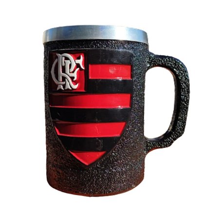 CANECA DE ALUMÍNIO FLAMENGO