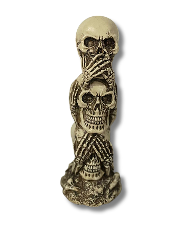 CAVEIRA CEGO, SURDO E MUDO