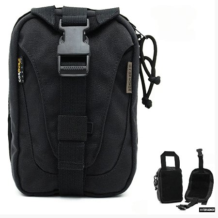 IFAK -APH COM PLATAFORMA DESTACAVEL EM CORDURA 1000 -1 BLACK