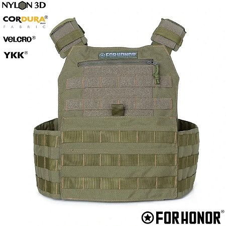 COLETE PLATE CARRIER EVOLUTION CORDURA 1000 - OLIVE DRAB