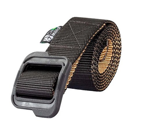 CINTO TATICO DUPLA FACE BDU (CAQUI / PRETO) - CIA MILITAR