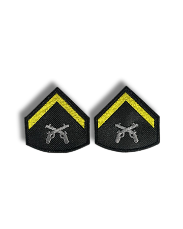 PAR DE DIVISA BORDADA PMGO