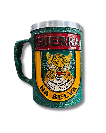 CANECA DE ALUMINIO (GUERRA NA SELVA)