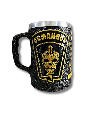 CANECA DE ALUMÍNIO (COMANDOS / FORÇAS ESPECIAIS )
