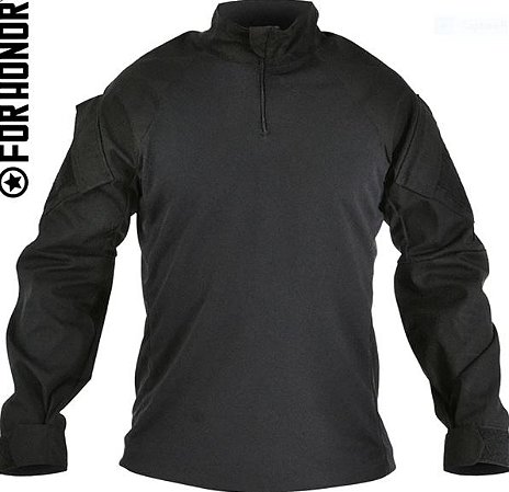 COMBAT SHIRT MODELO 711 FOR HONOR - PRETA