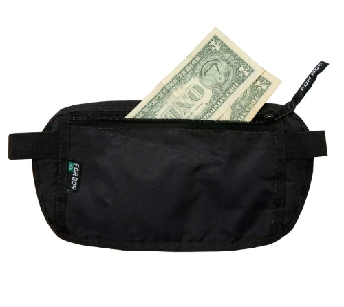 POCHETE DOLEIRA FOX BOY - PRETA