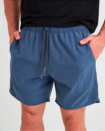 BERMUDA TRAINING INVICTUS ACTION MELANGE MASC AZUL