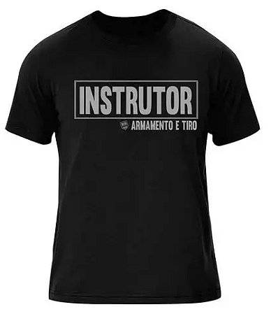 CAMISETA BRFORCE INSTRUTOR PRETA