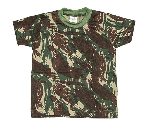 CAMISETA INFANTIL CAMUFLADA DRY FIT