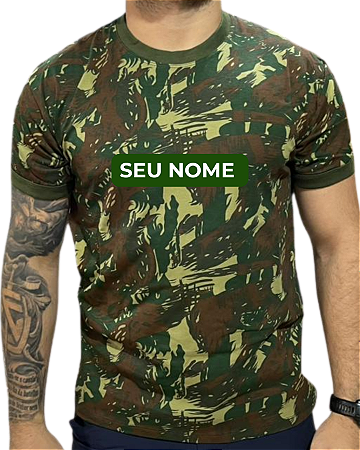 CAMISETA CAMUFLADA MALWEE BORDADA