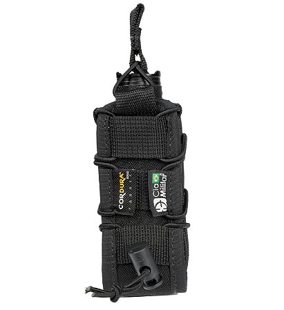 PORTA LANTERNA MODULAR AJUSTAVEL PRETO - CIA MILITAR CM7020