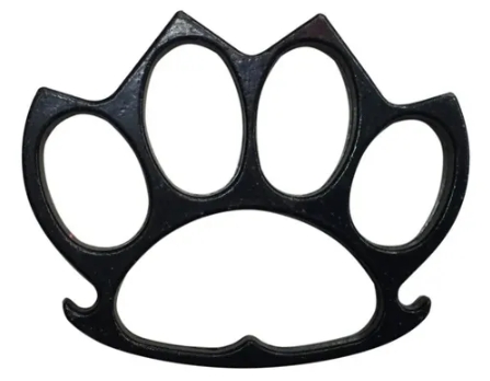 SOCO INGLÊS DE METAL PRETO