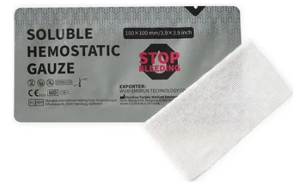 GAZE HEMOSTATICA APH COM AGENTE COAGULANTE