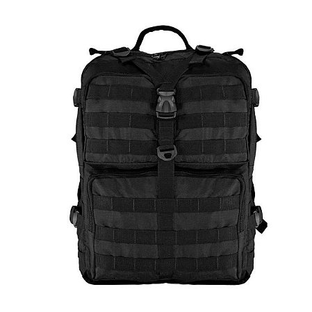 MOCHILA TATICA MODULAR ATTACK PRETA - RESGATE
