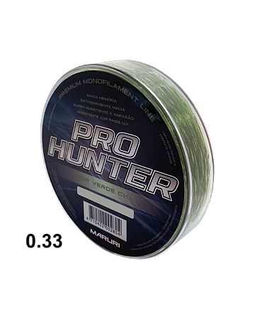 LINHA MARURI monof. PRO HUNTER - 0,33 - 200m - Verde Cha