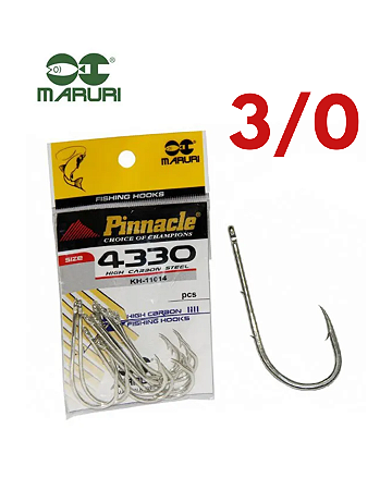 ANZOL PINNACLE 4330 - 3/0 - c/10pc