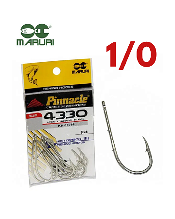 ANZOL PINNACLE 4330 - 1/0 - c/10pc