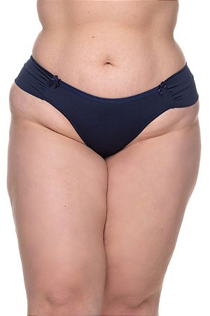 Calça Plus Size Lateral Dupla e Franzida - Talita 1429