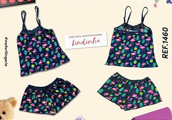 LINDINHA BABY DOLL JUVENIL