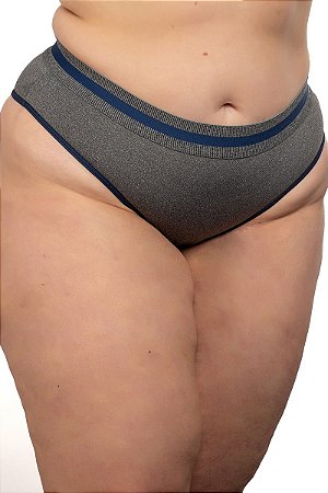 Calcinha Fitness Plus Size Cintura Alta - Thiara 1534